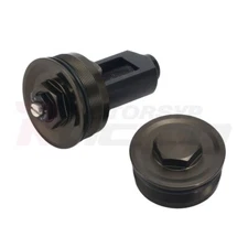 Preload Adjusters Fork Bolt Cap Titanium For Kawasaki Z900- 2017-2019