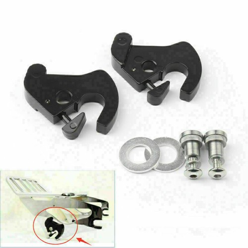 Rotary Latch Latches Kit With Locks For Sissy Bar Luggage Rack Softail E7