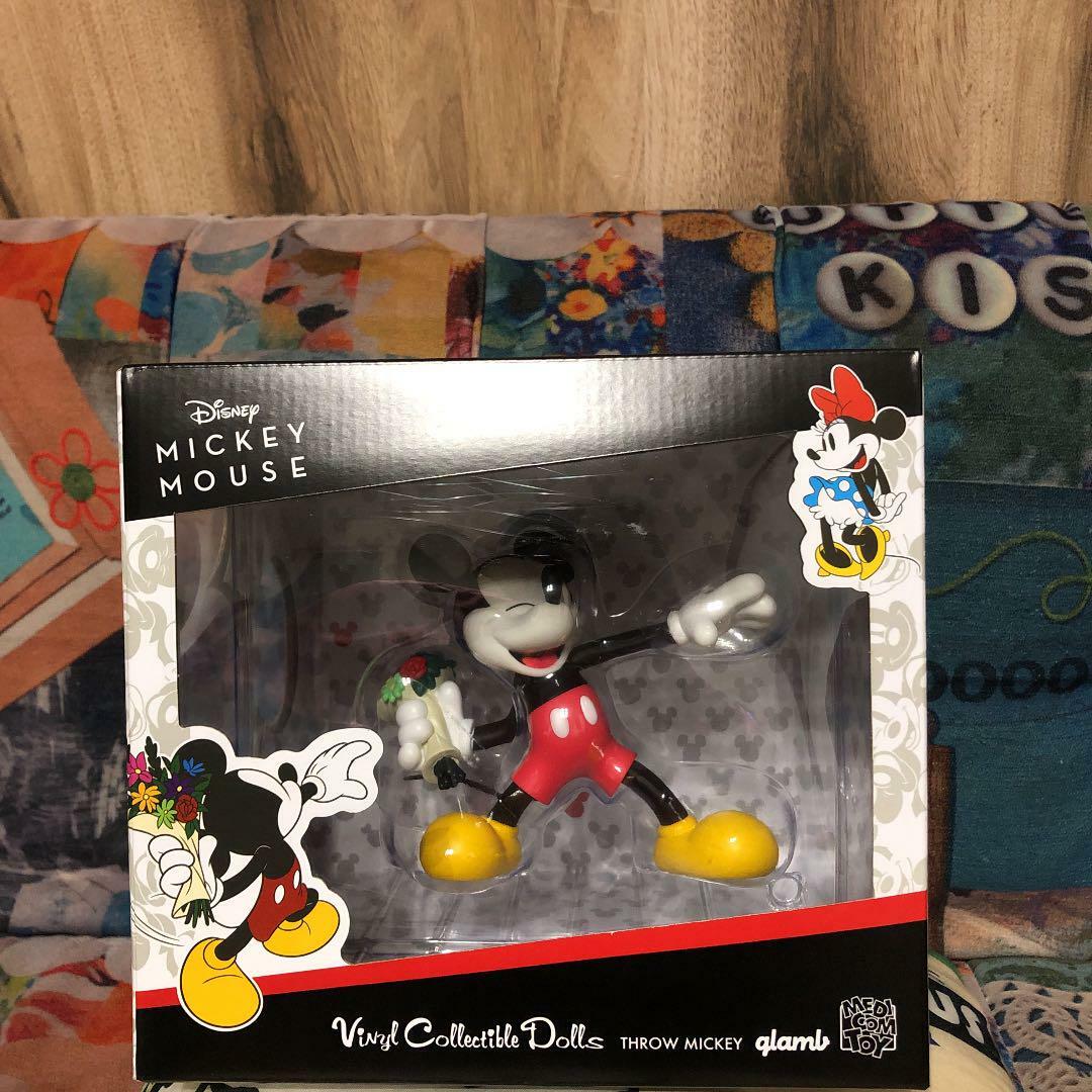 MEDICOM TOY - glamb x Medicom TOY Mickey バンクシー Disney Glamb x Medicom Toy 'Throw Mickey VCD' Figures | Hypebeast