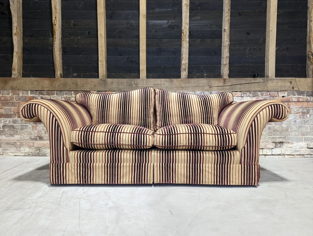 LUXURY DESIGNER SILK SOFA HARRODS Excellent Condition SAVE