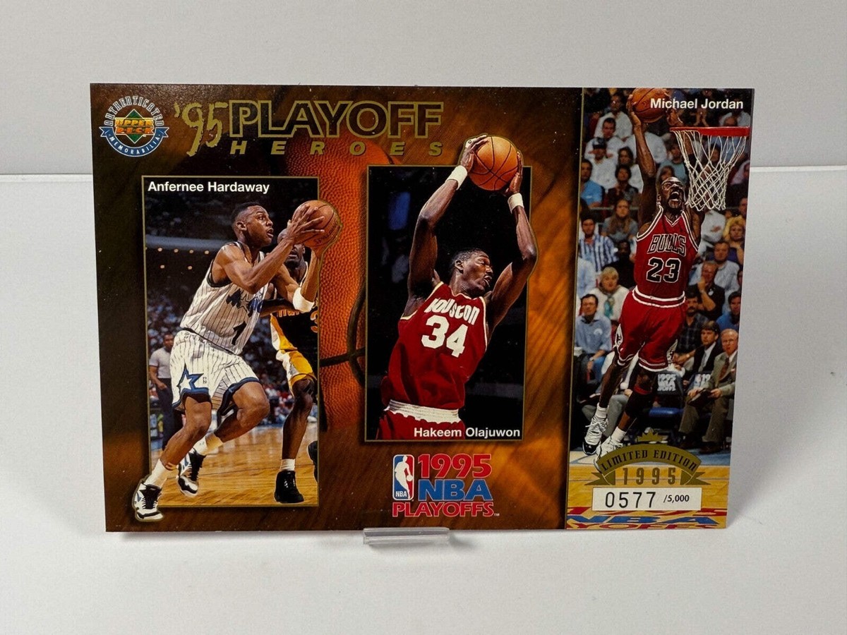 1994-95 Upper Deck Authenticated - 95 Playoff Heroes Jumbo Michael