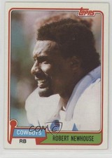 1981 Topps Robert Newhouse #71 2u3