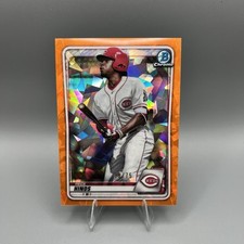 2020 Bowman Chrome Sapphire Rece Hinds #BP-41 Orange Refractor /75 Reds