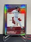 1997 Bowman CHROME Baseball LARRY WALKER #92 INTERNATIONAL REFRACTOR SSP