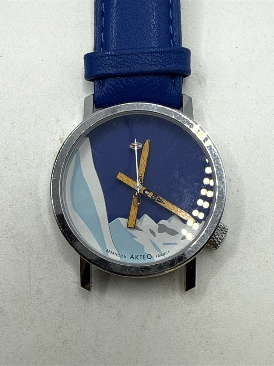 新品電池/稼働　AKTEO アート　腕時計　ヴィンテージ　レトロ　フランス AKTEO Wristwatches for sale | eBay