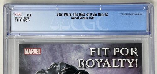 CGC 9.8  Marvel 2020 Star Wars Rise of Kylo Ren #2 Comic Book - Picture 5 of 6