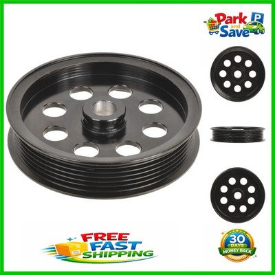 Efficient Machined Power Steering Pump Pulley - 7 x 6.13 x 5.25 Inches, O.E. Fit