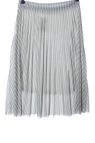 Jupe évasée H&M Taille 44 - Couleur Crème/gris Clair, Style Décontracté - Occasion En Parfait état