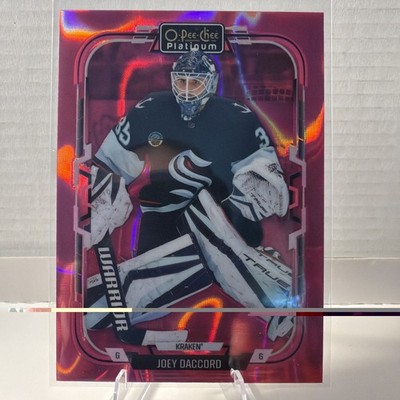 2025-26 O-Pee-Chee Platinum - Joey Daccord #68 Pink Magma
