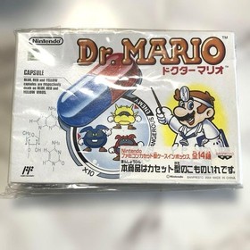 Dr. Mario Famicom cassette type case in box #2d583f