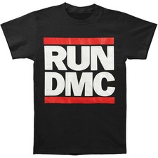 Boys' Run DMC Classic Logo T-shirt Youth X-Large Black