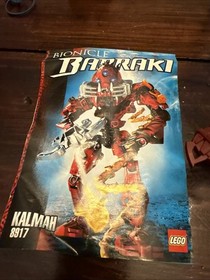 Lego Bionicle Barraki Kalmah 8917 Complete with Canister and instructions