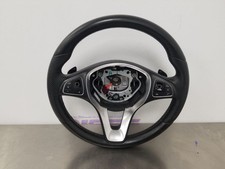 2017 Mercedes E400 213 Type Luxury Oem Steering Wheel Black Leather
