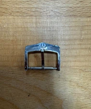 Authentic Bulova Accutron Watch Stainless Steel Tang Buckle For Watch Band 20mm