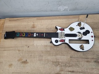 Nintendo Wii Guitar Hero Gibson Les Paul Wireless Red Octane 95125.805