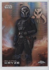 2025 Topps Chrome Star Wars Prism Refractor Bo-Katan Kryze #10 1h50