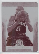 2012 Panini Gold Standard Printing Plate Magenta 1/1 Samuel Dalembert #152 1u6