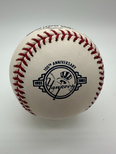 Derek Jeter Yankees Greats Multi Signed 100th Anniversary Baseball JSA LOA - Picture 4 of 6