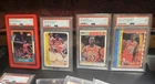 86 FLEER MICHAEL JORDAN PSA 3/86 STICKER PSA 5! 87 MJ & STICKER PSA! + 305 CARDS