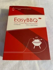 SmartBBQ 6 Channels Bluetooth BBQ Digital Thermometer with 6 Probes LCD Display