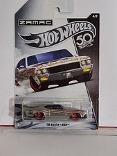 Hot Wheels 2018 50th Anniversary ZAMAC Flames 4 '70 Buick GSX 1970 1:64 B5