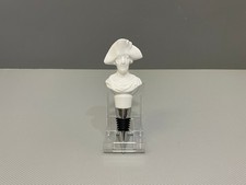 KPM Berlin Flaschenverschluss Friedrich II. Der Alte Fritz Weiss 1.Wahl H:15cm