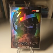 Floor It - Damon Hill - FI-2 - Topps Chrome 2025
