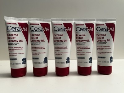 CeraVe Eczema Relief Creamy Oil Colloidal Oatmeal Skin Protectant 3.4fl Exp9/22