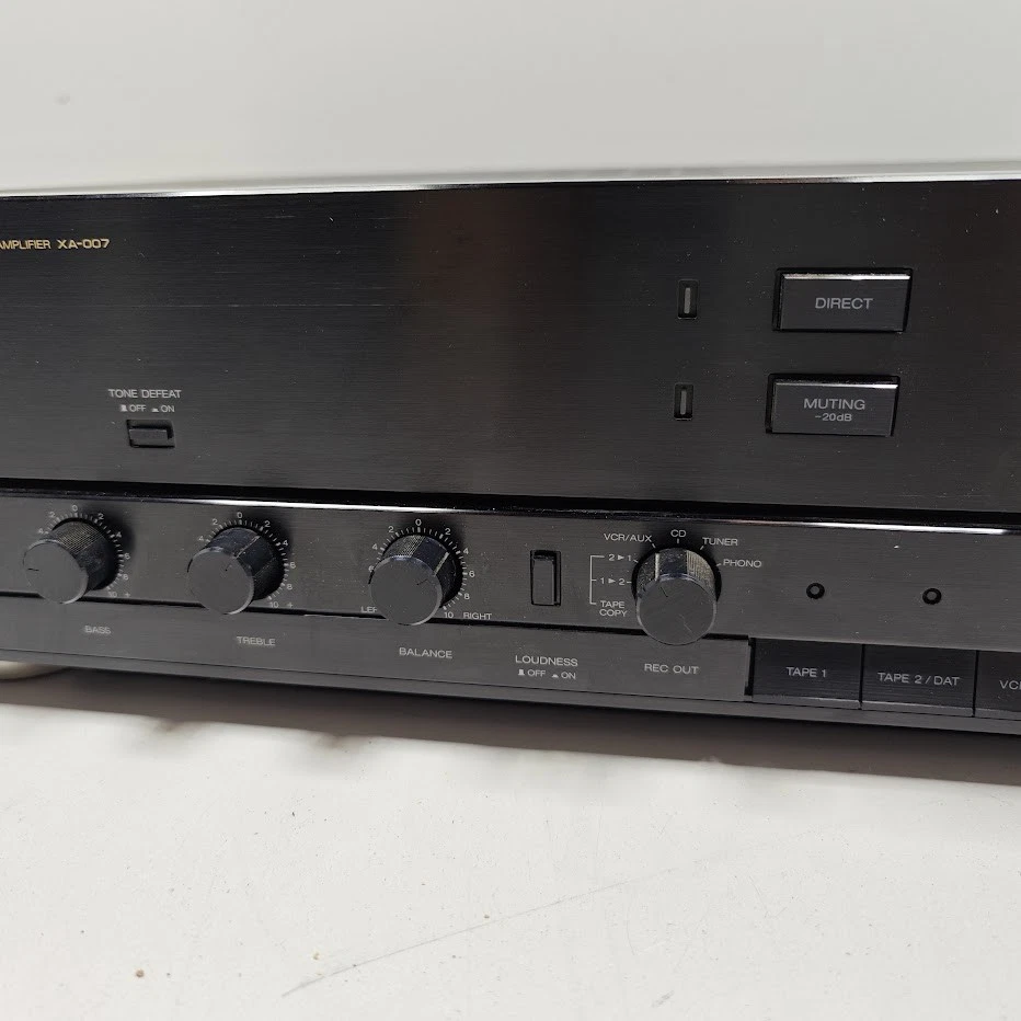 AIWA XA-007 Stereo Amplifier - Power Tested, For Parts or Repair - Image 3 of 4
