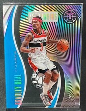 2019-20 Panini Illusions Bradley Beal #2 Astounding Sapphire Wizards