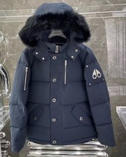 Outdoor Classic Moose Knuckles Warm Scissors Hooded Down Jacket New / 