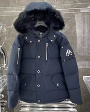 Outdoor Classic Moose Knuckles Warm Scissors Hooded Down Jacket New /*