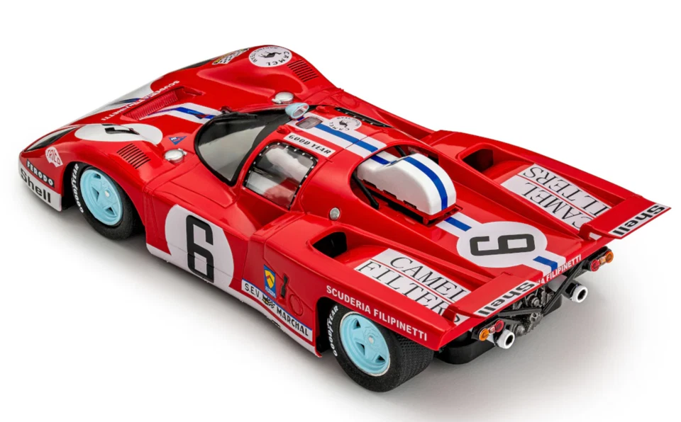 Slot.it Ferrari 512M #6 24h Le Mans 1971 1/32 Slot Car SICA51D CA51D Foto 4 de 4