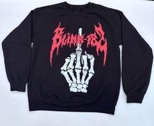 Official Blink-182 Sweatshirt Adult Medium One More Time Tour Middle Finger 2024