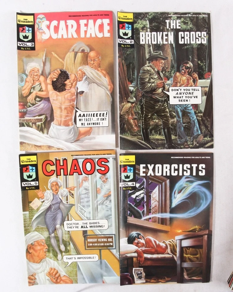 The Crusaders, Complete Christian Comic Series 1-17, 1974 to 1988, 7.0 FN/VF + - Image 3 of 4