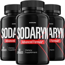 (3 Pack) Sodaryn – Soda-Ryn Advanced Formula Capsule Daily Health Supplements