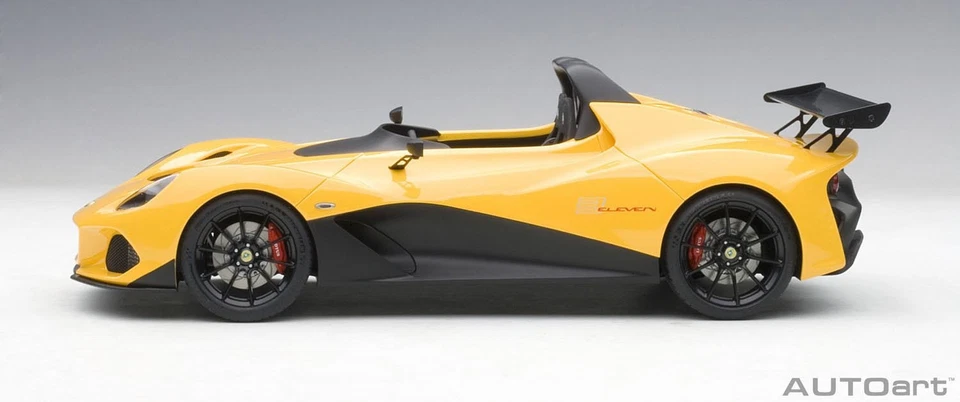 AUTOart 1 18 Lotus 3-Eleven Yellow - Image 3 of 4