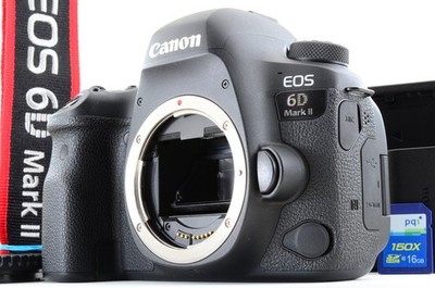Mint 6210shots* Canon EOS 6D Mark II 26.2MP Digital SLR DSLR