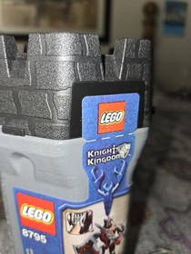 NEW 2005 LEGO Knights Kingdom 7.5" Tall Figure Evil Knight LORD VLADEK 8795