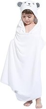 Hooded Towel for Kids - Viscose Derived from, 30 X 50 INCH Large Size for 3-10