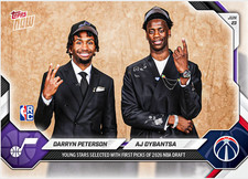 2026 Topps Now NBA Draft First Picks DPAJ Dar...