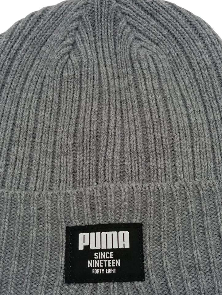 PUMA Berretto Donna Cappellino grigio chiaro stile casual - Immagine 3 di 4