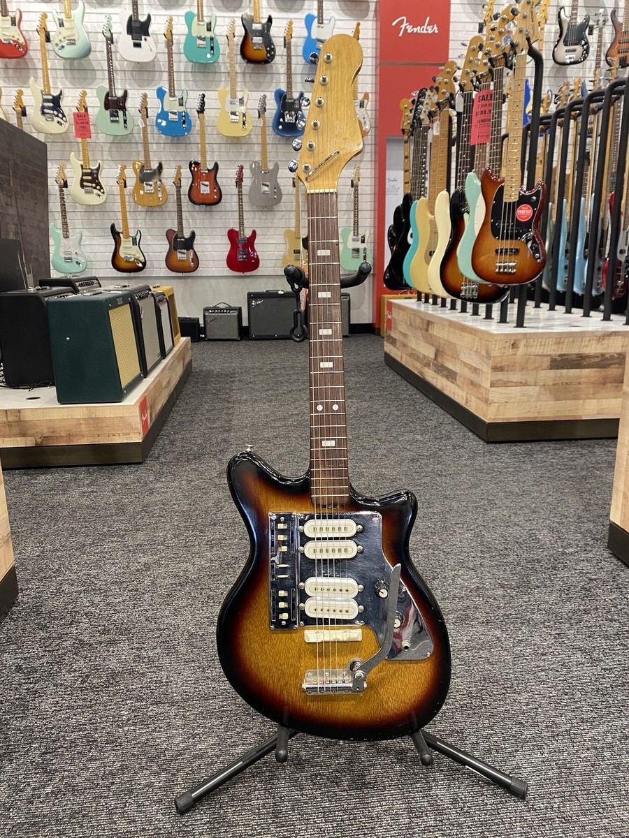 Guyatone LG-140T Electric Guitar, Rosewood Fingerboard, Sunburst