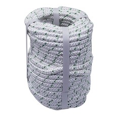 3/8" x 100' Heavy Duty Double Braid Polyester Rope 4800 LBS Breaking Strength