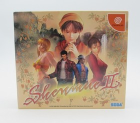 Shenmue II Sega Dreamcast Japan NTSC-J Complete 4 Discs CIB Tested