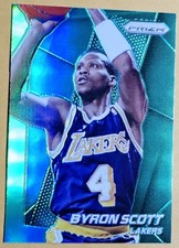 2014-15 Panini Prizm Byron Scott #235 Green Prizm Los Angeles Lakers