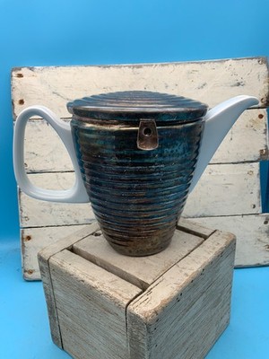 VINTAGE BAUSCHER WEIDEN PORCELAIN WMF  INSULATED TEA/COFFEE POT