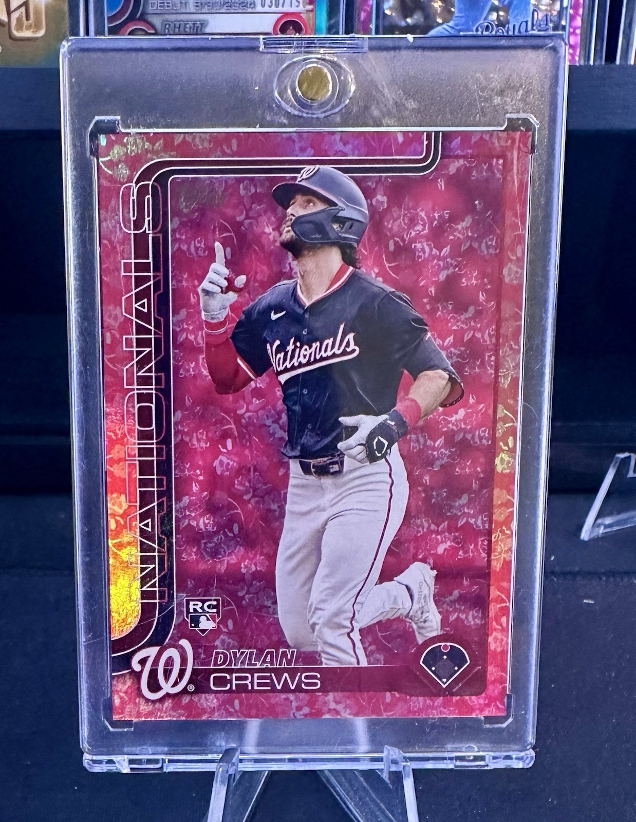 2025 Topps Series 1 - Dylan Crews #74 Flowers /50 (RC)