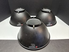 3 Norman 5E Type 1 10  Lamphead Reflectors Pre Owned