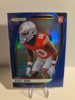 Denzel Burke - Prizm Draft 2025 - Cardinals, Ohio State - Blue /249 - RC